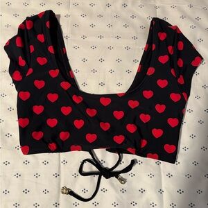 LAZY OAF ALL MY HEART BIKINI TOP